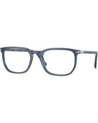 Persol - Po3339V 1197 Optical Frames Acetate Transparent Squared Normal - Lyst
