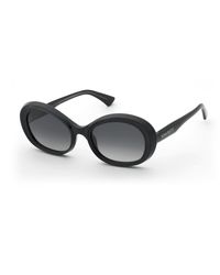 Nina Ricci - Snr459 700 Sunglasses Acetate Smoke Geometric Normal Nuanced - Lyst