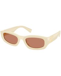 Miu Miu - Mu B04S 21D90Q Sunglasses Acetate Geometric Normal - Lyst