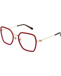 Gucci - Gg1850O 004 Optical Frames Injected Transparent Squared - Lyst