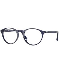 Persol - Po3092V 9038 Optical Frames Acetate Transparent Pantos Normal - Lyst