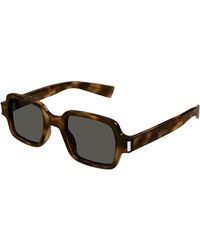 Saint Laurent - Sl 720 003 Sunglasses Acetate Squared - Lyst