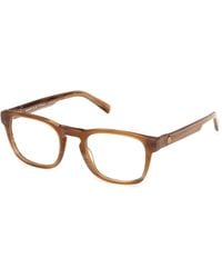 Timberland - Tb50125 62 Optical Frames Acetate Round Normal - Lyst