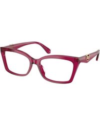 Michael Kors - Mk4165U Garzeno 4032 Optical Frames Acetate Squared Normal - Lyst