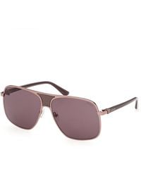 Guess - Gu00358 36E Sunglasses Injected Pilot Normal - Lyst