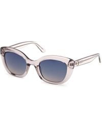 Guess - Gu00196 20W Sunglasses Injected Squared Normal - Lyst