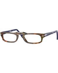 Persol - Po2886V 1134 Optical Frames Acetate Transparent Squared Normal - Lyst