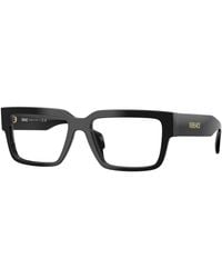 Versace - Ve3374U Gb1 Optical Frames Acetate Squared Normal - Lyst