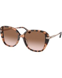 Michael Kors - Mk2185Bu Flatiron 344913 Sunglasses Acetate Squared Normal Shaded - Lyst