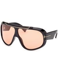 Tom Ford - Ft1093 Rellen 01E Sunglasses Injected Mask Photochromatic - Lyst