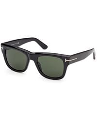 Tom Ford - Ft1304 Finn-02 01N Sunglasses Acetate Squared Normal - Lyst