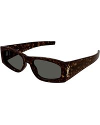 Saint Laurent - Sl M140 003 Sunglasses Acetate Squared - Lyst