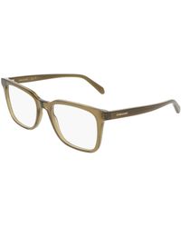 Ferragamo - Sf3067 320 Optical Frames Acetate Squared Normal - Lyst