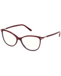 Tom Ford - Ft5616-B 69 Optical Frames Acetate Squared Normal - Lyst