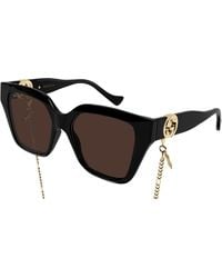 Gucci - Gg1023S 005 Sunglasses Injected Squared Normal - Lyst