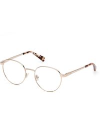 Guess - Gu5221 032 Optical Frames Metal Round Normal - Lyst