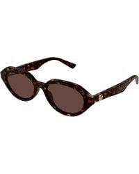 Gucci - Gg2178S 002 Sunglasses Acetate Geometric - Lyst