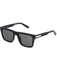 Fila - Sfia11V 700P Sunglasses Acetate Smoke Squared - Lyst