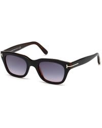 Tom Ford - Ft0237 Snowdon 05B Sunglasses Acetate Squared Normal Shaded - Lyst
