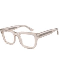 Emporio Armani - Ea3279 6363 Optical Frames Acetate Transparent Squared Normal - Lyst