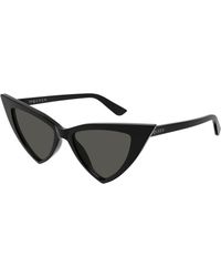 McQueen - Am0518S 002 Sunglasses Acetate Cat Eye - Lyst
