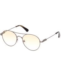 Web - We0403 15K Sunglasses Metal Roviex Round Normal - Lyst