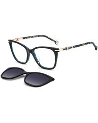 Carolina Herrera - Her 0422/G/C G8J/Wj Optical Frames Acetate Squared Polarized Nuanced - Lyst