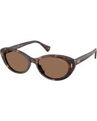 Ralph Lauren - Ra5350U 500373 Sunglasses Acetate Round Normal - Lyst
