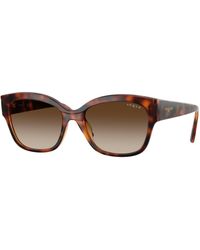 Vogue Eyewear - Vo5638Su W65613 Sunglasses Nylon Butterfly Normal Shaded - Lyst
