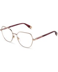 Furla - Vfub06 0A39 Optical Frames Metal Squared - Lyst