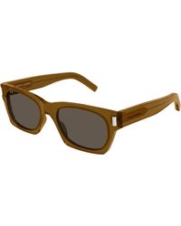 Saint Laurent - Sl 402 022 Sunglasses Acetate Squared - Lyst
