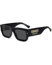 DSquared² - D2 0089/S 2M2/Ir Sunglasses Plastic Geometric - Lyst