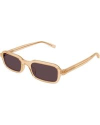 Saint Laurent - Sl 908 004 Sunglasses Acetate Squared - Lyst