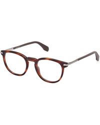 adidas - Or5083 052 Optical Frames Injected Round Normal - Lyst