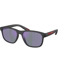 Prada Linea Rossa - Ps 06Ys 1Bo10J Sunglasses Injected Pillow Normal - Lyst