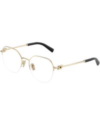 Tiffany & Co. - Tf1167D 6021 Optical Frames Steel Round Normal - Lyst