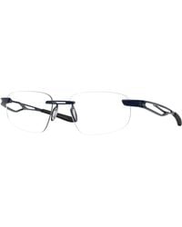 Oakley - Ox5096 Marais 509603 Optical Frames Titanium Transparent Squared Normal - Lyst