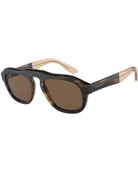 Giorgio Armani - Ar8173 595873 Sunglasses Acetate Geometric - Lyst