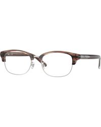 DIESEL - Dl4021D 2036 Optical Frames Acetate Transparent Round Normal - Lyst