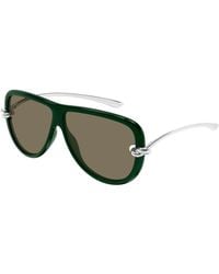 Bottega Veneta - Bv1513S 004 Sunglasses Bio-Injected Pilot - Lyst