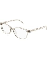 Saint Laurent - Sl M141/F 006 Optical Frames Acetate Transparent Cat Eye - Lyst
