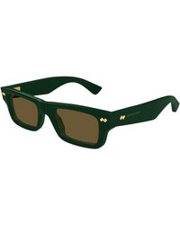 Bottega Veneta - Bv1351S 005 Sunglasses Acetate Squared - Lyst