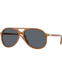 Persol - Po3403S Walter 1249R5 Sunglasses Acetate Pilot Normal - Lyst