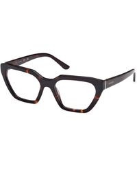 Guess - Gu50176 052 Optical Frames Acetate Geometric Normal - Lyst