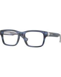 Burberry - Be2469 4255 Optical Frames Acetate Transparent Squared Normal - Lyst