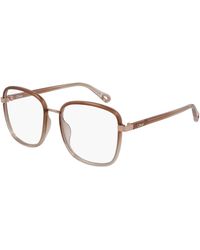 Chloé - Ch0034O 001 Optical Frames Injected Transparent Squared - Lyst