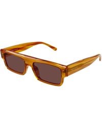 McQueen - Am0580S 003 Sunglasses Acetate Squared - Lyst