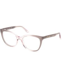 Guess - Gu50114 020 Optical Frames Acetate Squared Normal - Lyst