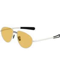 Moncler - Me4009 Vizla 100485 Sunglasses Metal Pilot Normal - Lyst