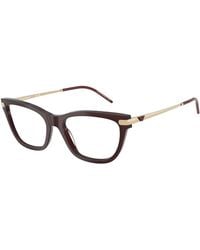 Emporio Armani - Ea3262 6265 Optical Frames Acetate Cat Eye Normal - Lyst